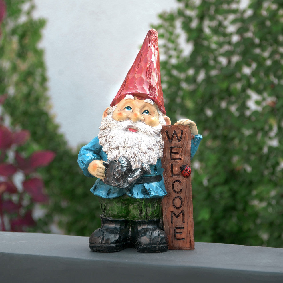 Gnome 'Welcome' Statue