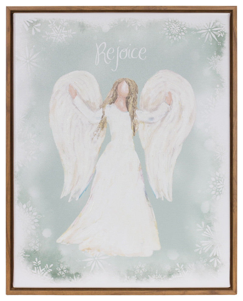 Winter Angel Canvas Wall Art, 2-Piece Set