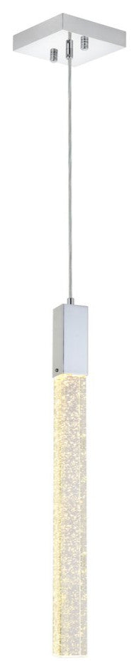 Wade 1-Light Pendant, Chrome
