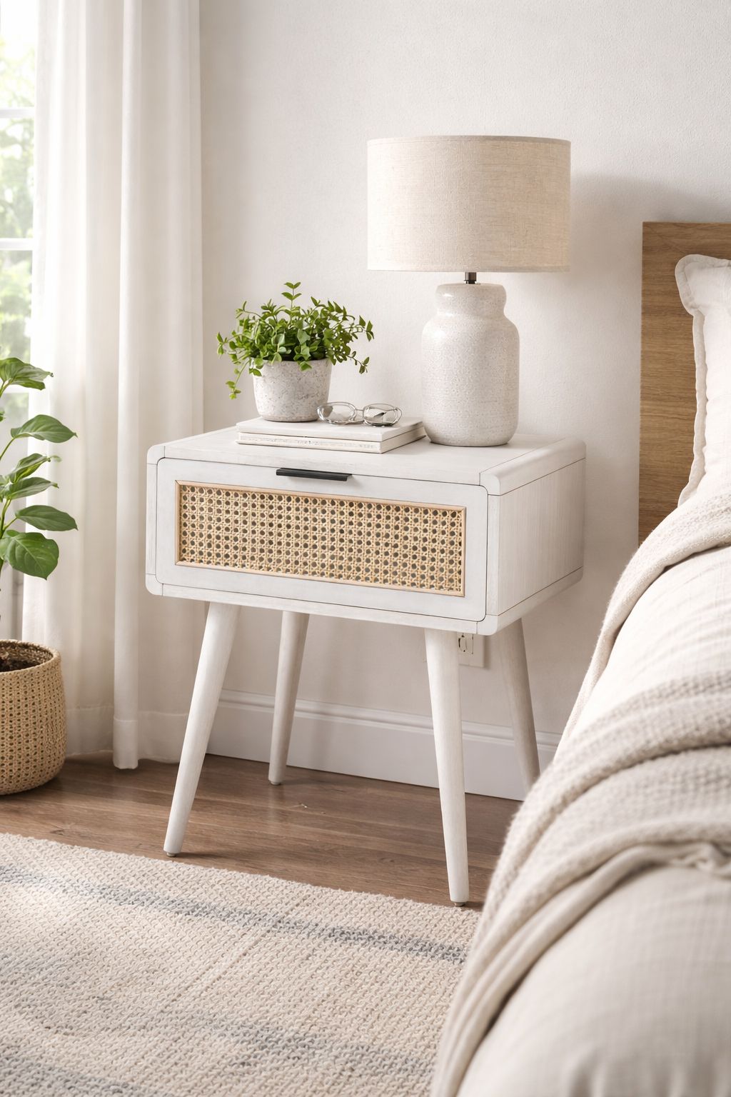 Boraam Cambria Wood End Table