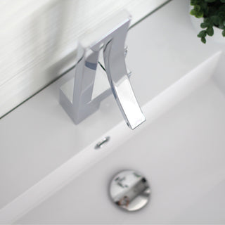 STYLISH Single Handle Vessel Sink Bathroom Faucet, Polished Chrome