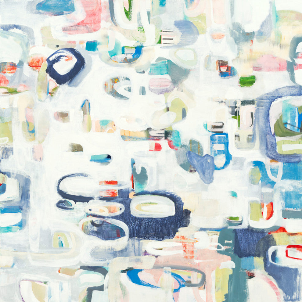 Retroactive - 72 x 72 by Lisa Ridgers