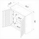 Fortress Floating Garage Cabinet - Set of 2 2-5GMC