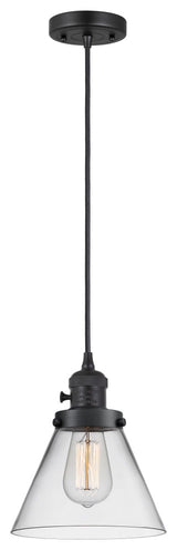 INNOVATIONS 201CSW-BK-G42-LED 1-Light Mini Pendant Matte Black