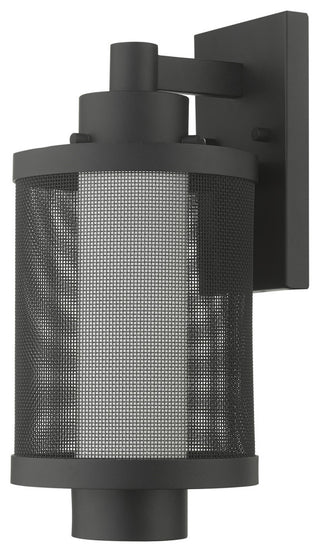 Livex Lighting Nottingham 1 Light Textured Black Medium Outdoor Wall Lantern
