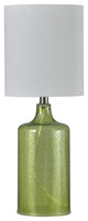 Seaglass Table Lamp, Green
