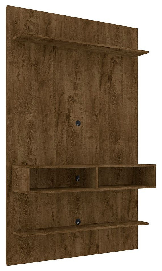 Libra Long Floating 45.35 Entertainment Center in Rustic Brown