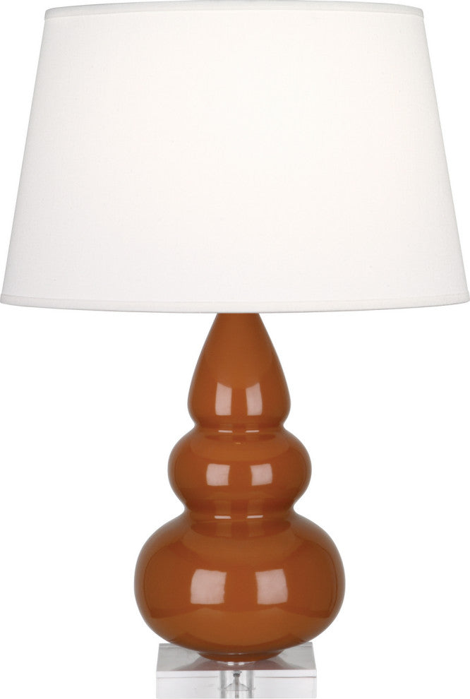 Robert Abbey RA-A295X 1-Light Accent Lamp, Small Triple Gourd