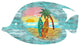 Rustic Tropical Fish Ornament