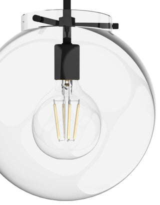 Sacha Natural Iron 1 Light Pendant Ceiling Light Fixture