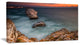 "Big Rock Formations Near Tulenovo" Beach Canvas Wall Art, 40"x20"