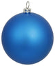 Matte UV Resistant Commercial Christmas Ornament, Blue/Silver, 15.75"