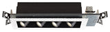 LED Precision Multiple Four-Light New Construction IC Rated Housing, 4000K Spot