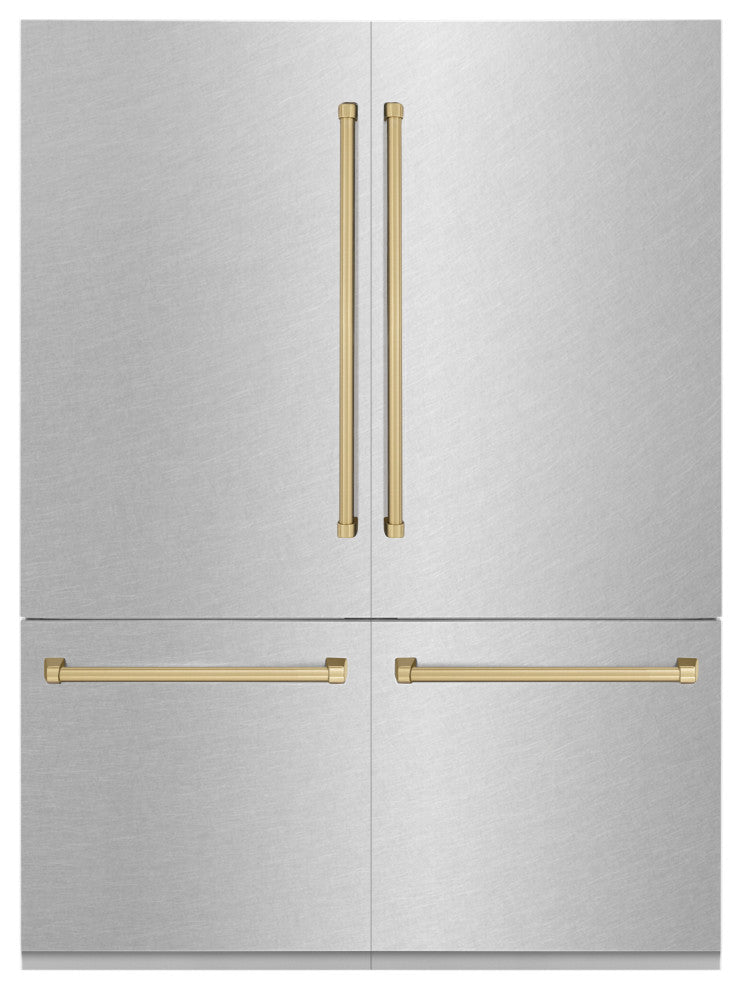 Refrigerator With Internal Water and Ice Dispenser, Durasnow RBIVZ-SN-60-CB