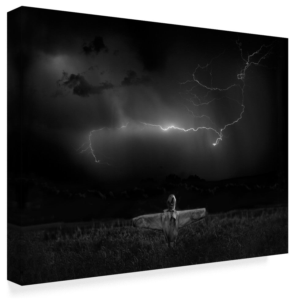 Yvette Depaepe 'The Scarecrow Landscape' Canvas Art, 19"x14"