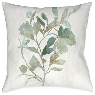 Laural Home Leaf Marking 18" X 18" Indoor Decorative Pillow