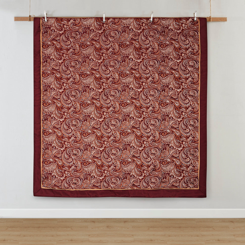 Madison Park Jacquard Comforter 12-Piece Set With Piping, Queen