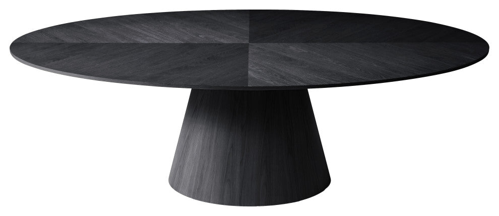 Gavin Black Dining Table, Black