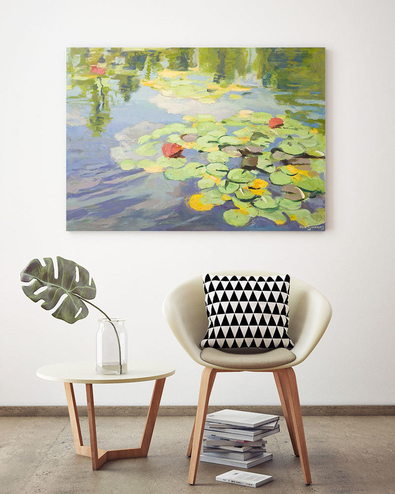 "No Cloudy Days" Museum Mounted Canvas Print, 36"x24"