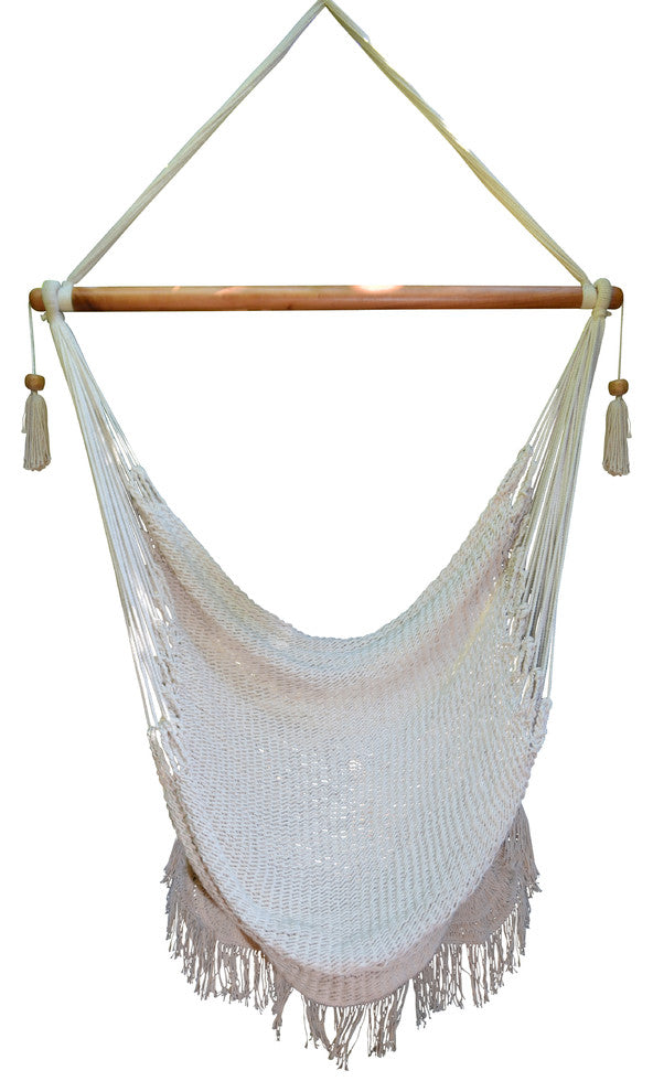 Macrame Hammock Chair, Hanging Chair, Indoor or Outdoor Chair