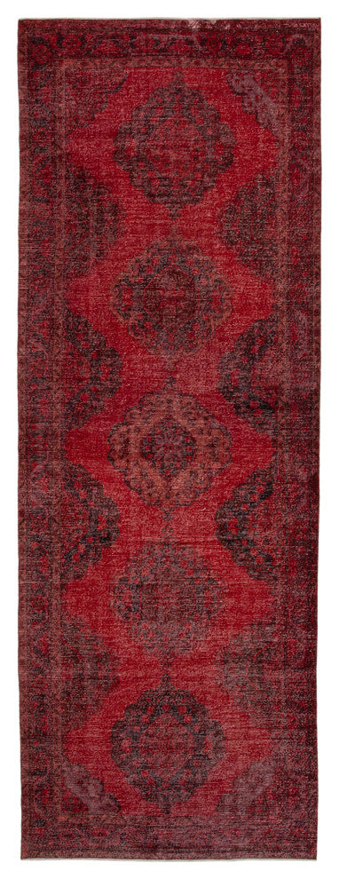 Rug N Carpet - Hand-knotted Oriental 4' 10" x 13' 7" Decorative Runner Rug