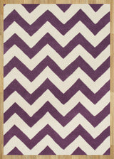 Safavieh Chatham Cht715F Purple, Ivory Area Rug