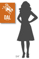 "DAL Dallas Poster 2" Fine Art Print