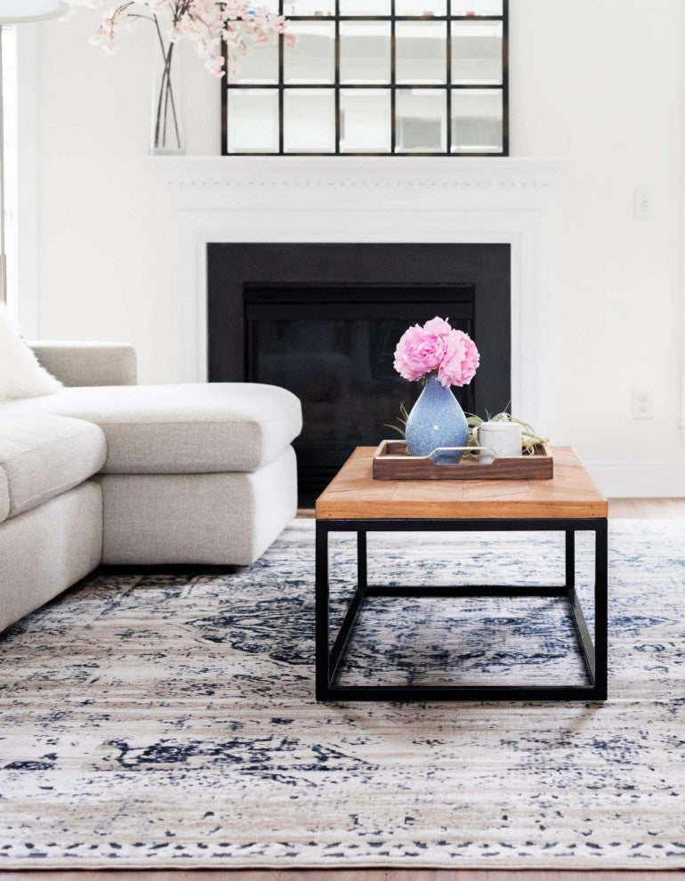 Transitional Cottage 2'2"x3' Rectangle Caramel Area Rug