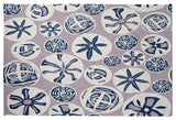 Bay Treasure Rug, Purple, 5'x7'