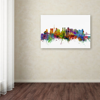'Tokyo, Japan Skyline' Canvas Art by Michael Tompsett