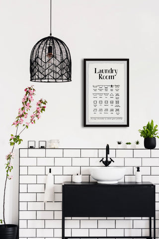 "Laundry Room IV" Framed Painting Print, 12x18