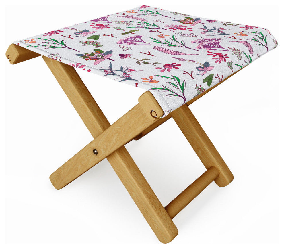 Holli Zollinger Boho Brocade Folding Stool