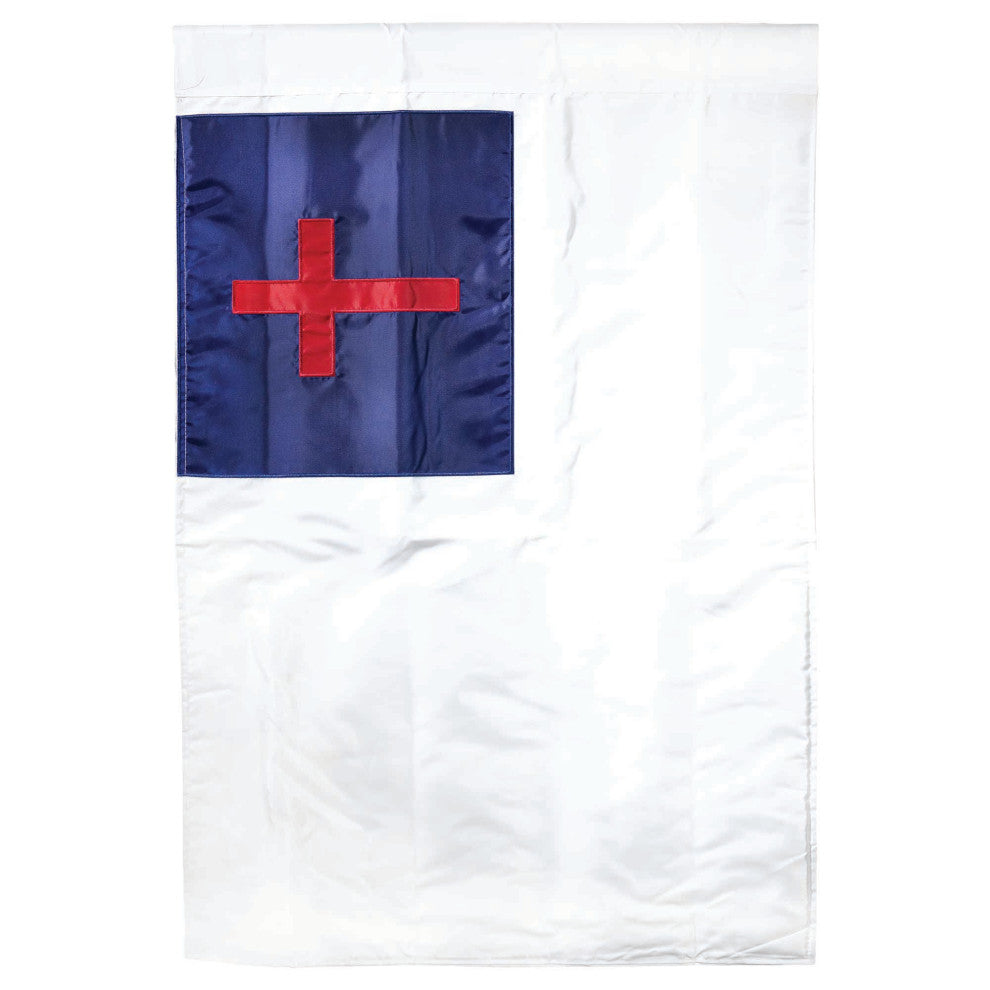 Flag Dbapp, Large Christian, Polyester, 29"x42"