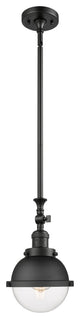 Innovations 206-BK-HFS-62-BK-LED Hampden 1 Light Mini Pendant, Matte Black