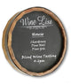 1000 Oaks Barrel Co. Wine List Sign