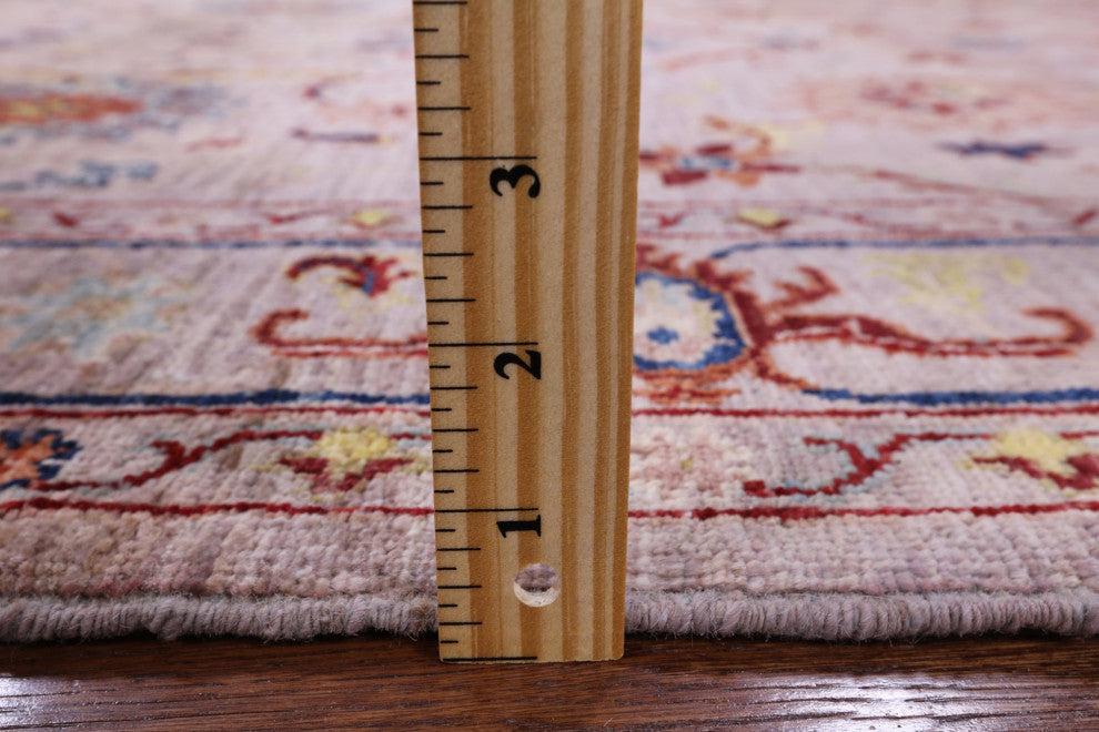 5' 0" X 6' 9" Hand Knotted Persian Tabriz Wool Rug Q8340