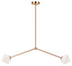 Matteo Lighting C81742AGOP Pendant, Aged Gold Brass Finish