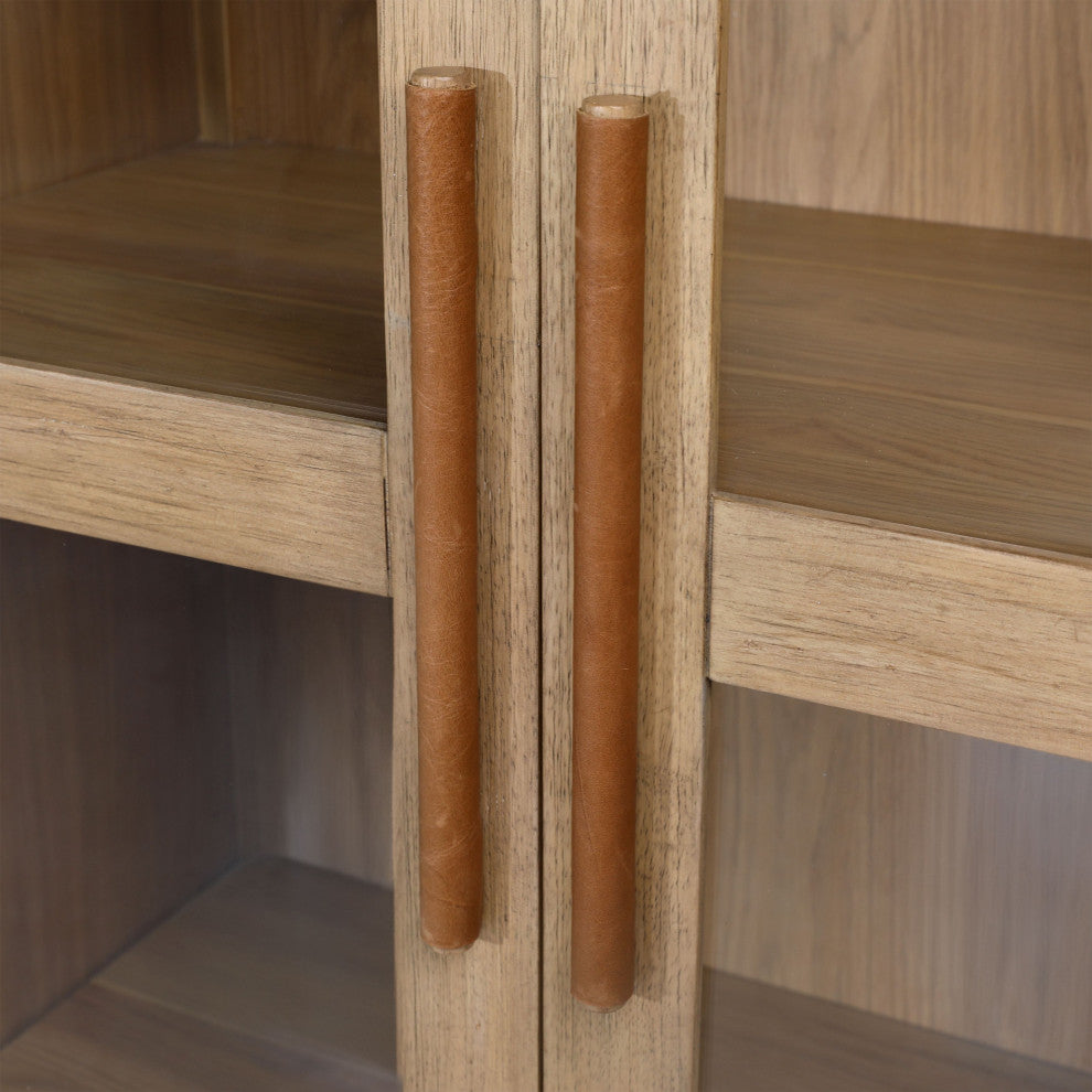 Close-up of door handle hardware.