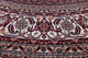 8' Round Fine Persian Bijar Wool and Silk Hand Knotted Rug Q9498