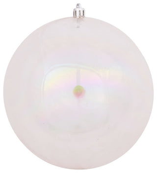 Vickerman 2.75" Clear Iridescent Ball Ornament, 12 per Bag