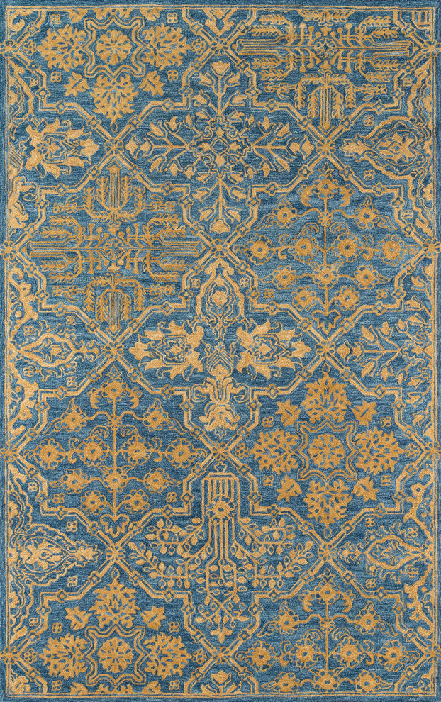 Rug, Momeni, Cosette, COS-1, Blue, 9'6" X 13'6", 37427