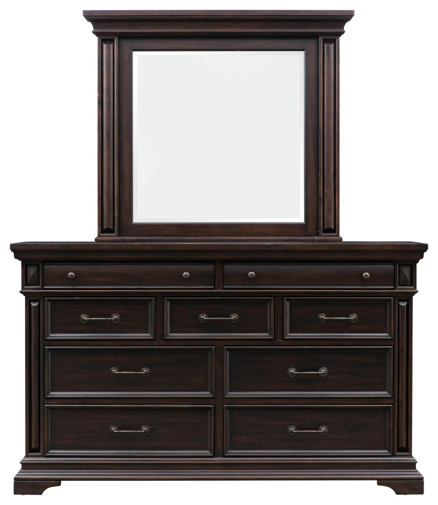 Stamford Brown Mirror