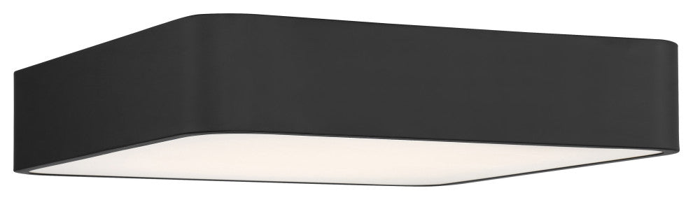 Access Lighting 49982LEDD/ACR Granada 20"W LED Flush Mount Square - Black
