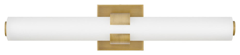 Aiden LED Vanity, Lacquered Brass