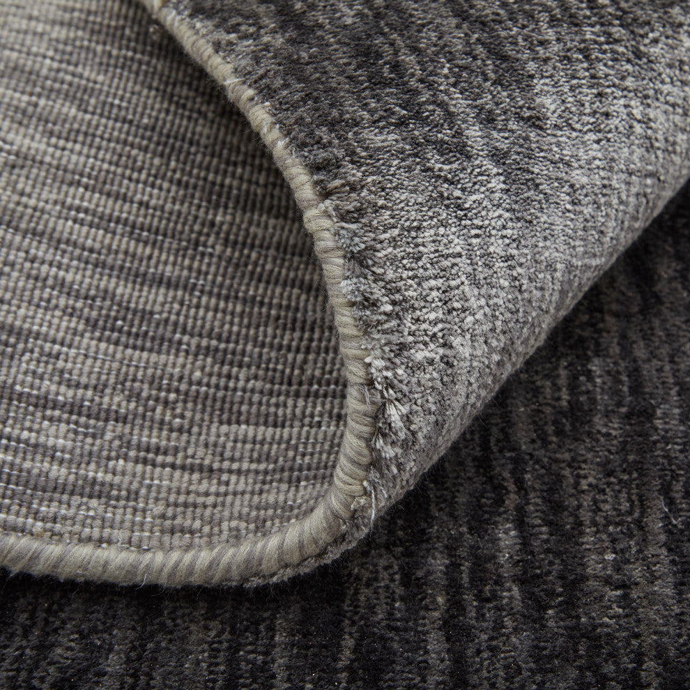 Weave & Wander Nantes Rug, Smoke, 5'6"x8'6"