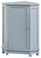 32" Freestanding Triangle Corner Bathroom Storage Cabinet, Blue