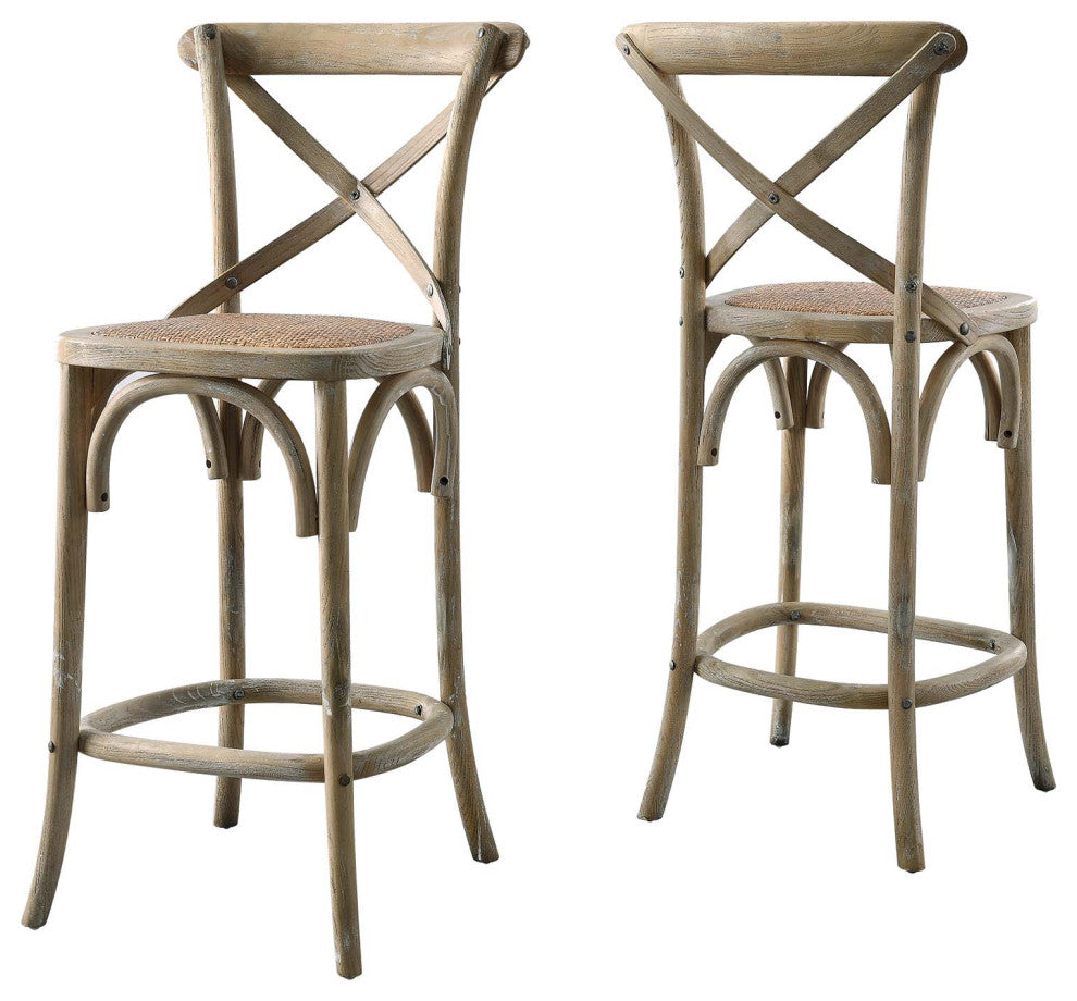 Gear Counter Stool, Gray