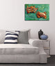 Epic Graffiti "Two Crabs" by Vincent Van Gogh Giclee Canvas Wall Art, 12"x18"