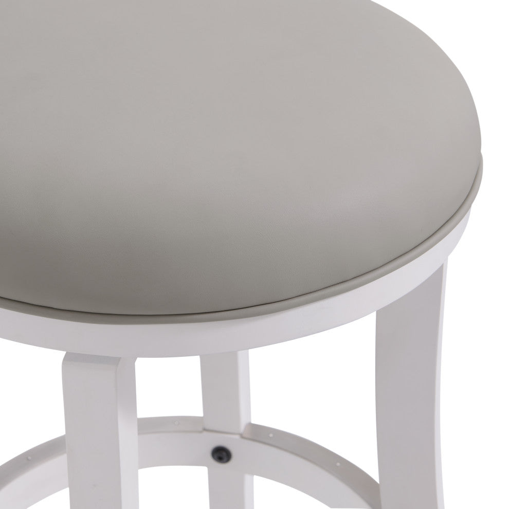 Ellie Bar Stool, White, Bar Height