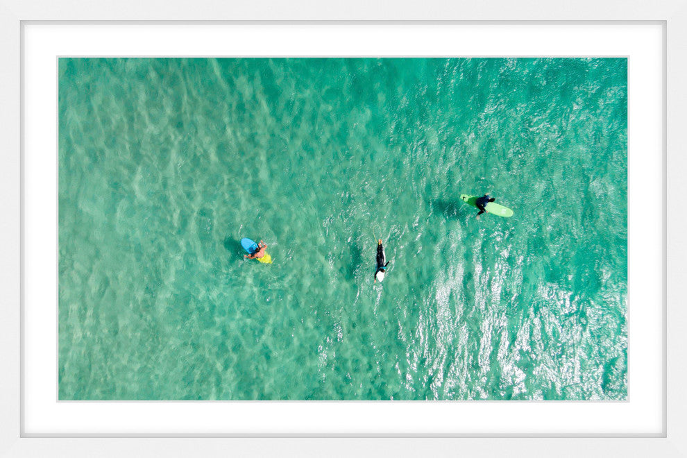 "Calm Waters" Framed Print by Karolis Janulis